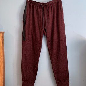 American Eagle Burgundy Joggers
